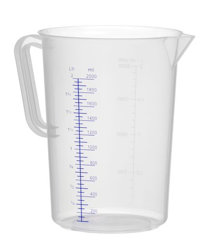 Measuring jug polypropylene, HENDI, Budget Line, 2L, ⌀140x(H)215mm 1
