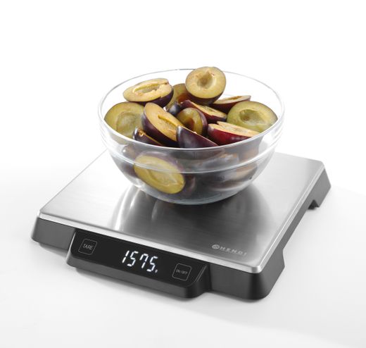 Kitchen scale 15 kg, HENDI, 266x269x(H)34mm 1