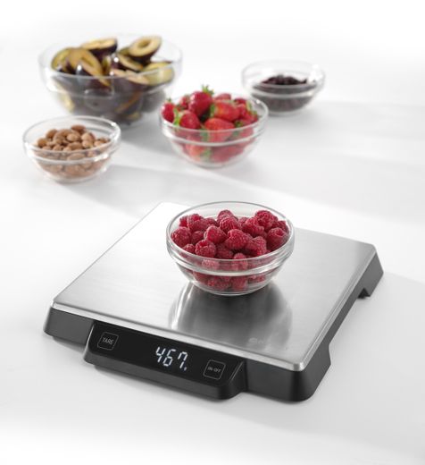 Kitchen scale 15 kg, HENDI, 266x269x(H)34mm 1
