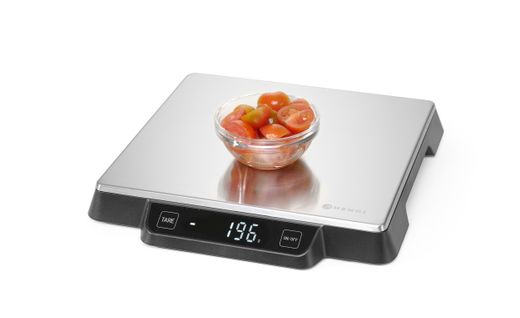Kitchen scale 15 kg, HENDI, 266x269x(H)34mm 1