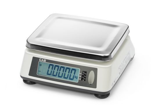 Scales with certification, 15 kg, CAS, 250x280x(H)112mm 1