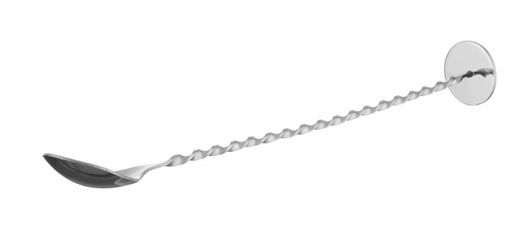 Bar spoon with muddler, BarUp, Silver, 280x35mm 1