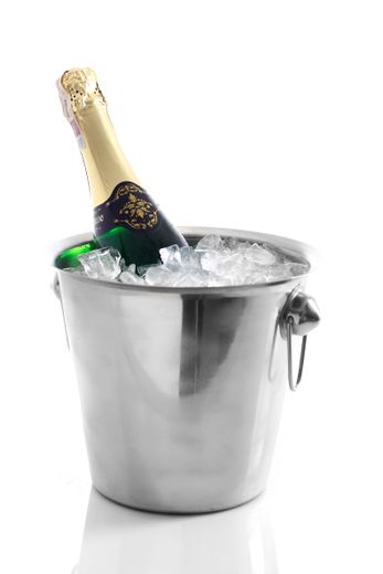 Champagne cooler, BarUp, 3,3L, Silver, ⌀220x(H)190mm 2