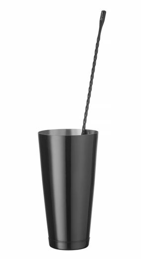 Boston shaker, BarUp, 0,8L, Black, ⌀x(H)mm 1