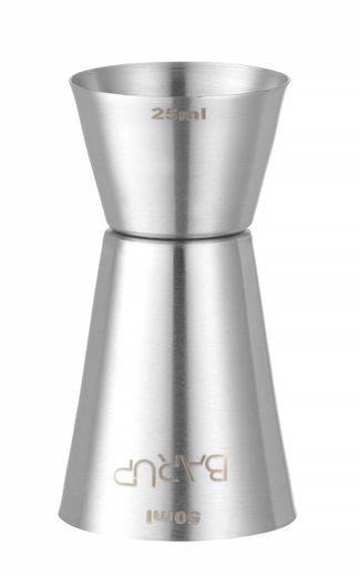 Jigger 25/50 ml, BarUp, ⌀43x(H)85mm 2