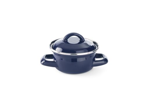 Sriubų ir padažų puodas su dangčiu, HENDI, 0,3L, Mėlynas, ⌀115x(H)90mm 1
