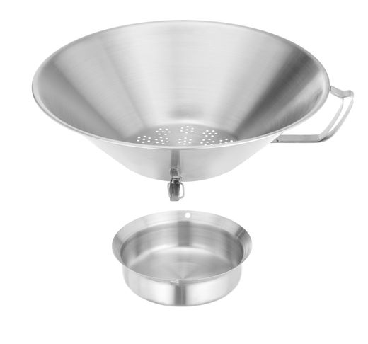 Chips colander stainless steel, HENDI, ⌀410x(H)170mm 1