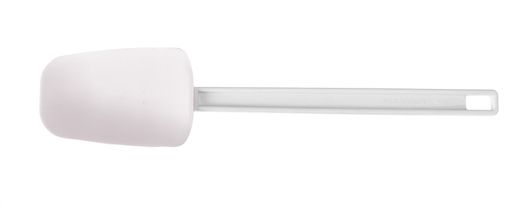 Scraper spoon shaped, HENDI, Kitchen Line, White, 357x75mm 1