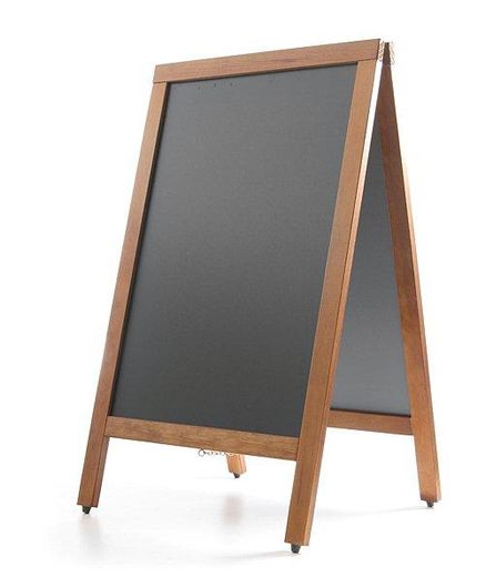 Pavement blackboard, HENDI, 500x450x(H)850mm 1