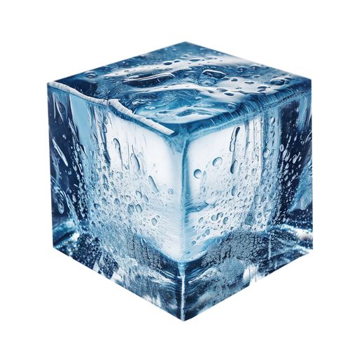 Ice cube mould XL, BarUp, Blue, 170x110x(H)52mm 1