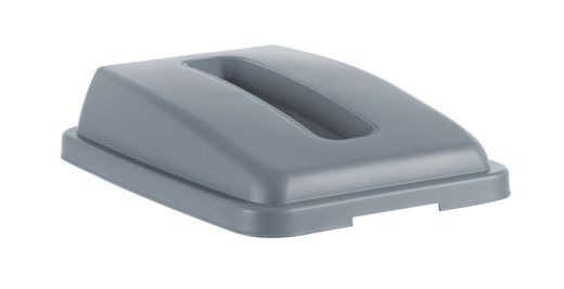 Lid with opening for 60 l rectangular container, HENDI, rectangular opening, Light grey, 660x470x(H)30mm 1