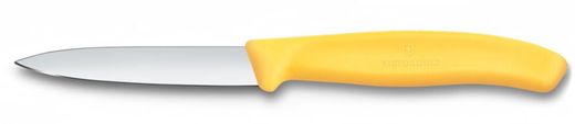 Nóż do jarzyn gładki, Victorinox, żółty, (L)190mm 1