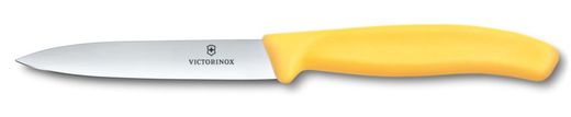 Nóż do jarzyn gładki, Victorinox, żółty, (L)212mm 1
