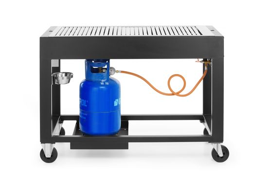 Gas barbecue Tampa, HENDI, Black, 10kW, 1260x580x(H)900mm 1