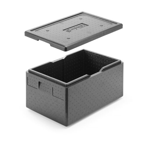 Termo konteineris, HENDI, Kitchen Line, GN 1/1, 46L, Juodas, 600x400x(H)320mm 1