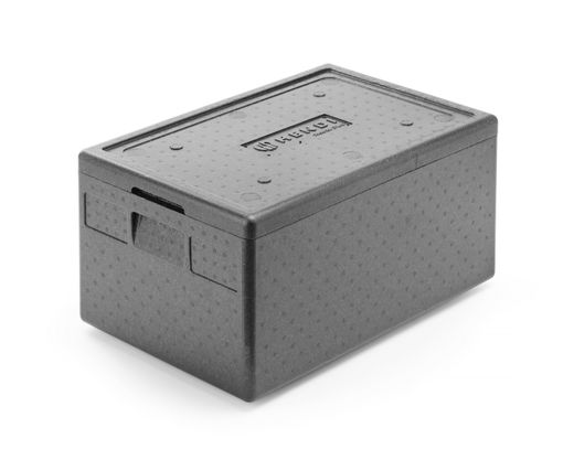 Termo konteineris, HENDI, Kitchen Line, GN 1/1, 46L, Juodas, 600x400x(H)320mm 1