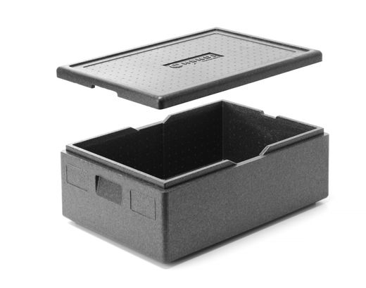 Termo konteineris, HENDI, Kitchen Line, GN 1/1, 53L, Juodas, 685x485x(H)260mm 1
