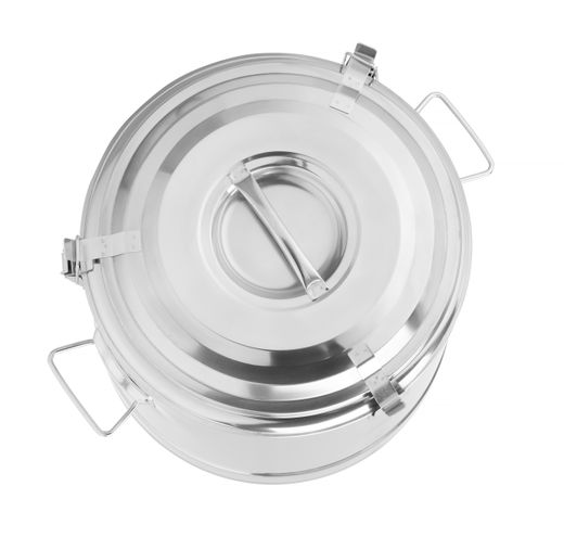 Insulated portable container, HENDI, Kitchen Line, 19L, Silver, ⌀350x(H)400mm 1