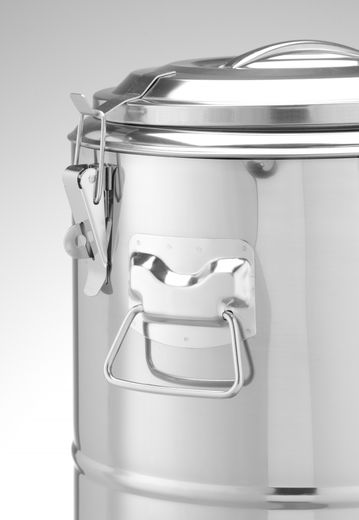 Insulated portable container, HENDI, Kitchen Line, 19L, Silver, ⌀350x(H)400mm 1