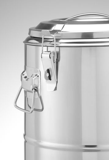 Insulated portable container, HENDI, Kitchen Line, 19L, Silver, ⌀350x(H)400mm 1