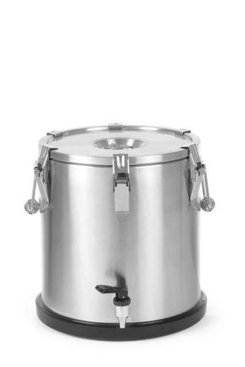 Termosas maisto transportavimui su čiaupu, HENDI, Profi Line, 20L, Sidabro, ⌀330x(H)360mm 1