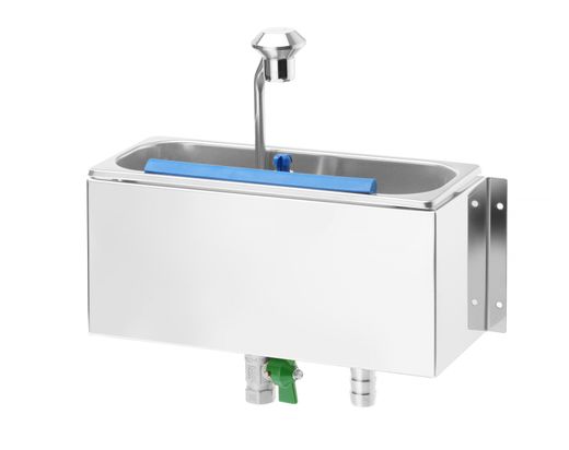 Ice-cream scoop washers, Stöckel, Profi Line, with a washing system for building in, 270x110x(H)115mm 1