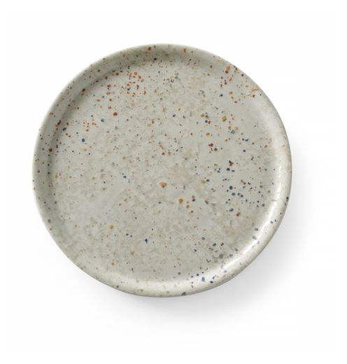 Pizza plate Drops Collection, HENDI, Light grey, ⌀330mm 2