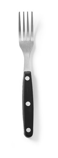 Steak fork, HENDI, Profi Line, Black, 6 pcs., (L)200mm 1