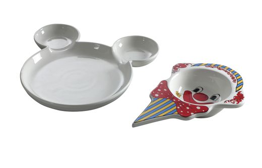 Plate, bear shape, HENDI, Miś, ⌀265mm 1