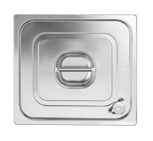 GN tető szilikon tömítéssel, HENDI, Profi Line, GN 2/3, 354x325mm 1