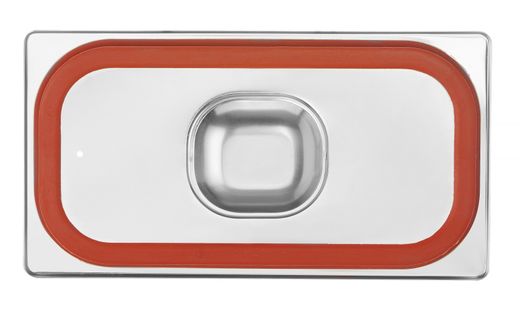 GN tető szilikon tömítéssel, HENDI, Profi Line, GN 1/3, 325x176mm 1