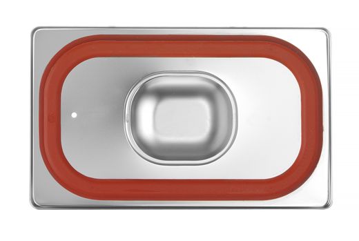 GN tető szilikon tömítéssel, HENDI, Profi Line, GN 1/4, 265x162mm 1
