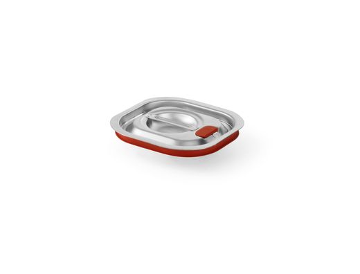 Lid for GN containers with silicone rim, HENDI, Kitchen Line, GN 1/6, 176x162mm 1