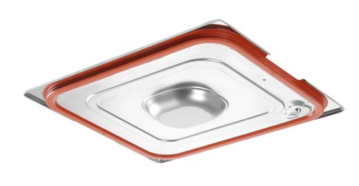 Lid with handle recess and silicone rim, HENDI, GN 2/3, 354x325mm 1