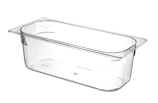 Vasca da gelato in policarbonato, HENDI, 5L, Trasparente, 360x165x(H)120mm 1