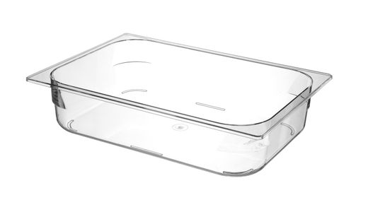Vasca da gelato in policarbonato, HENDI, 5L, Trasparente, 360x250x(H)80mm 1