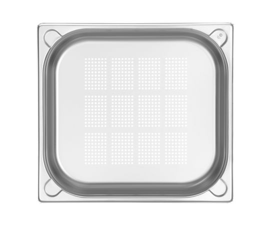 Container GN 2/3 perforated, HENDI, Kitchen Line, GN 2/3, 5,5L, (H)65mm 1