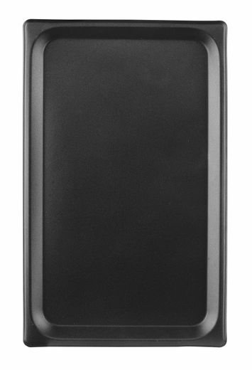 Oven tray with non-stick coating CONVECTOMAT ROAST, HENDI, GN 1/1, Black, 530x325x(H)17mm 1