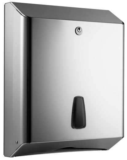 Wall-mounted paper towel dispenser, type Z or C, Monolith, 255x120x(H)325mm 1