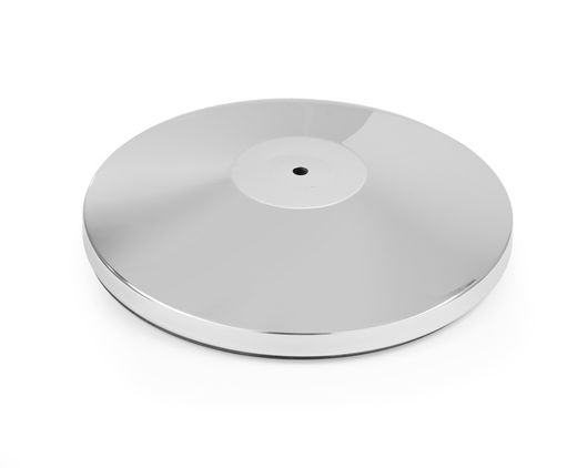 Base for silver chrome barrier post, HENDI, ø360x(H)65mm 1