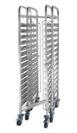 Clearing trolley compact storage - 15 x GN 1/1, HENDI, 445x610x(H)1710mm 1