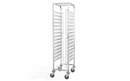 Carrello portateglie 15 x GN 1/1, HENDI, Profi Line, 440x610x(H)1710mm 1
