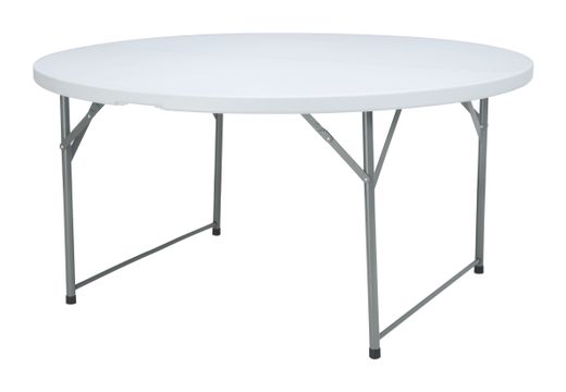 Stół cateringowy, okrągły, AmerBox, biały, ⌀1500x(H)740mm, Okrągły 1