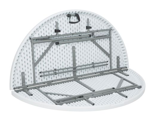 Stół cateringowy, okrągły, AmerBox, biały, ⌀1500x(H)740mm, Okrągły 1