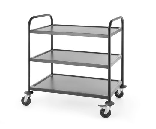 Serving trolley matt black, HENDI, 905x585x(H)945mm 1