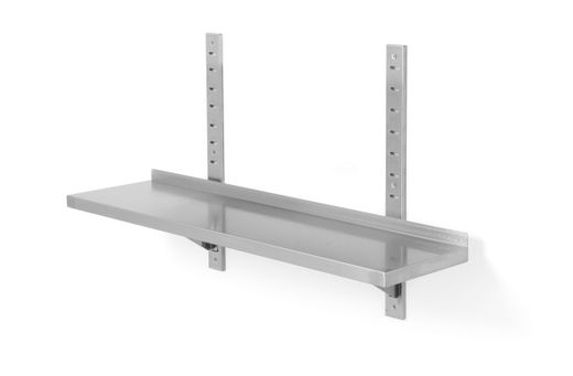 Półka wisząca regulowana, pojedyncza, z 2 konsolami, HENDI, 800x300x(H)600mm 1