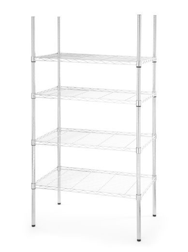 4-shelf storage rack, Revolution, 750x460x(H)1470mm 1