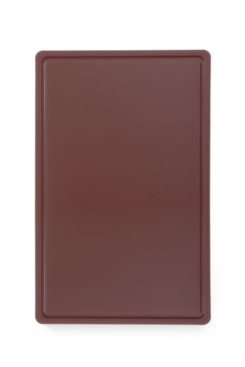 Cutting board HACCP Gastronorm 1/1, HENDI, GN 1/1, Brown, 530x325mm, Rectangular 1