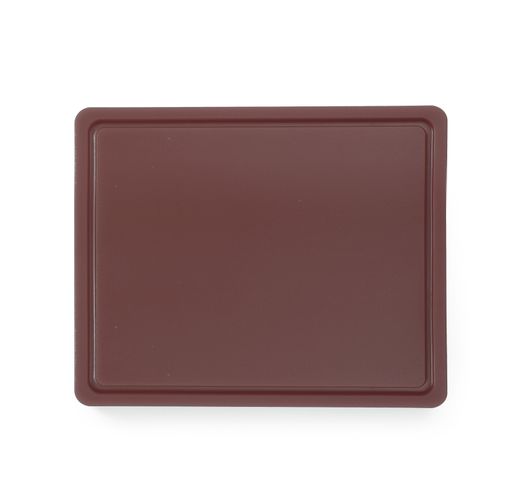 Cutting board HACCP Gastronorm 1/2, HENDI, GN 1/2, Brown, 325x265mm, Rectangular 1