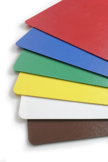HACCP Cutting mat set - 6 pieces, HENDI, 380x305mm, Rectangular 1